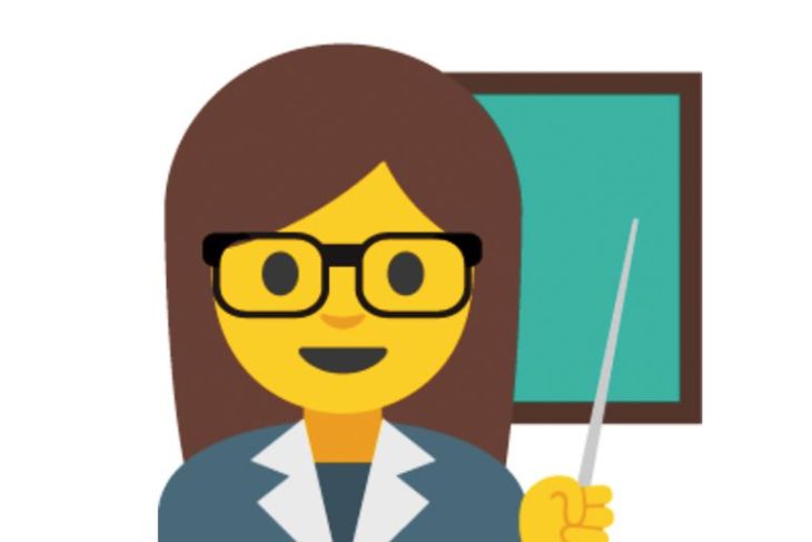 teacher emoji